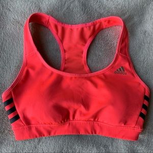 Adidas Neon Pink Climacool Sports Bra